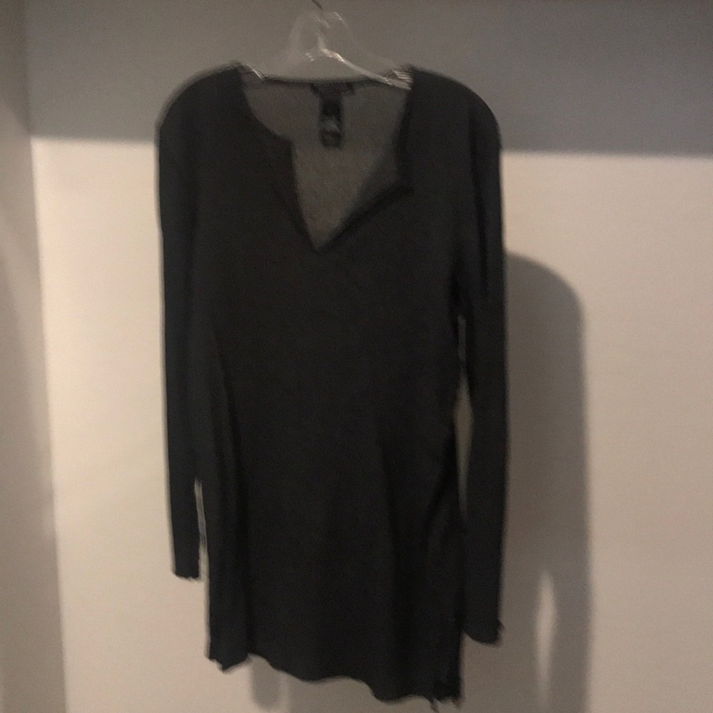 Kenneth Cole charcoal pull over